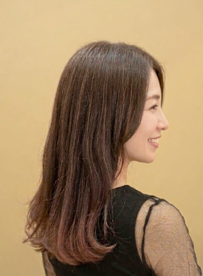 大人女性特有のエイジングサインを透明感カラーでカバー☆