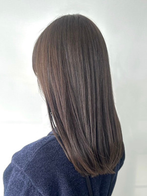 ツヤ髪カラー