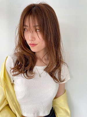 ゆるふわミディアムパーマ/ラフカール