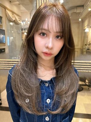 レイヤーカット/顔周りカット/触覚/A35