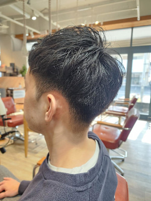 暑さにむけての短髪ヘアー