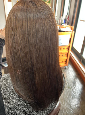 髪質改善カラー
