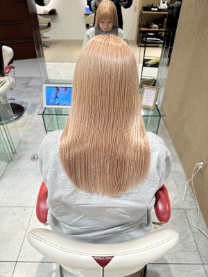 光が透き通るクリーミーカラー