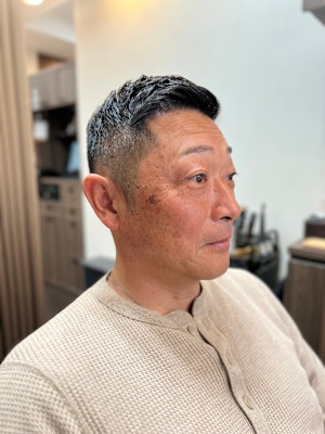 ガテン系ショートスタイル