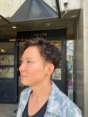 スパイラルパーマ