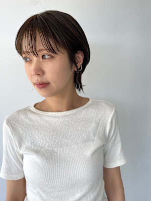 大人可愛いショート