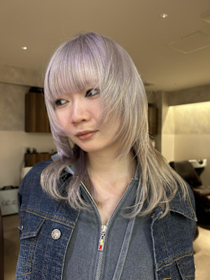 レイヤー/シルバー/ベージュ