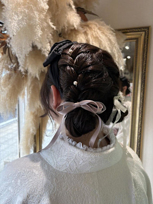 卒業式ヘアセット♪