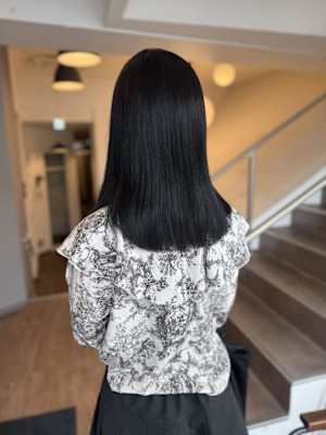 暗髪/ツヤ髪/韓国風カラー