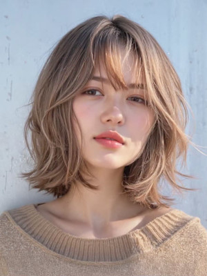 【ivy】ミルクティーカラー