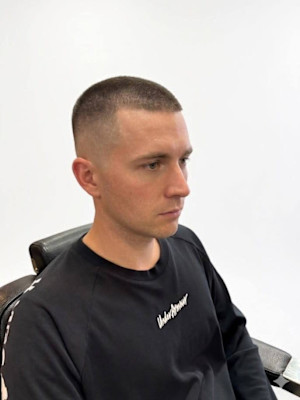 ビジネス/フェード/濡れパン/バーバー/美容室/理容室/博多