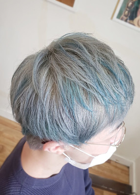 メンズ☆ブリーチカラー