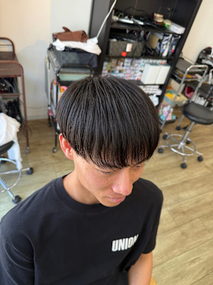 ショートマッシュ×絶壁ケア