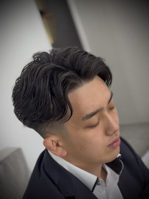 7.3パート 毛流れパーマ