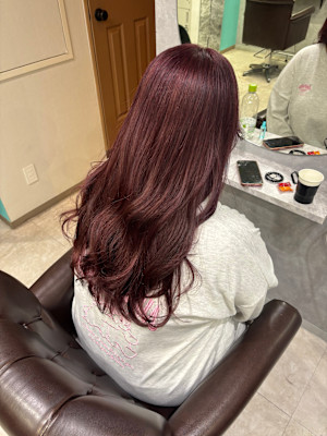 1ブリーチ〜ラベンダーピンク