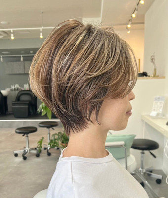 大人可愛い40代50代60代大人可愛いくびれショート