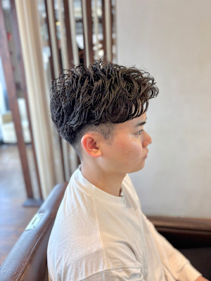 ルーズショートパーマ