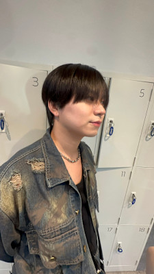 メンズカット　シースルー