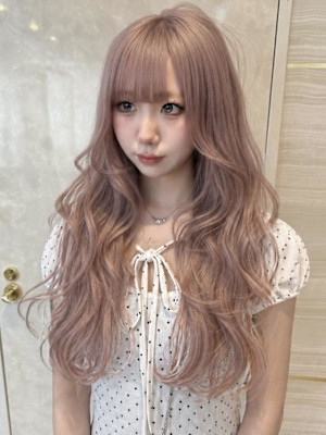 《巴結生》ピンクベージュ/ミルクティーベージュ