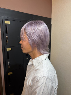 シルキーラベンダーグレージュ