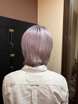 シルキーラベンダーグレージュ