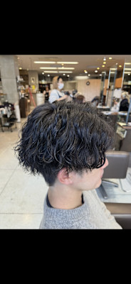 メンズかきあげツイストスパイラル