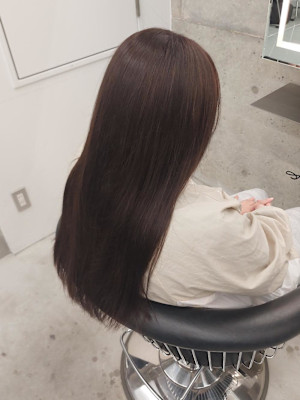 ダークブラウン/オフィス/20代/大名