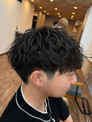 【Elme 野呂】ラフ束感ウェーブマッシュ