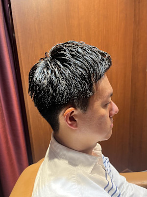 日本橋室町　ショートスタイル　アップバング