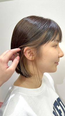 インナーカラー，デザインカラー