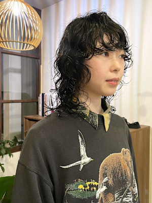 sourire西大分/レイヤーパーマ