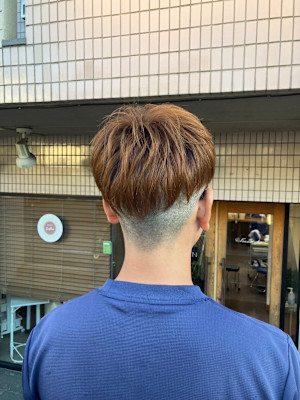 S'グラデ(マッシュ×ツーブロック×刈り上げ)