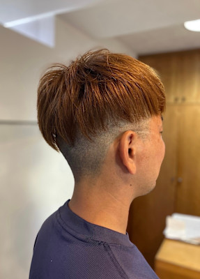 S'グラデ(マッシュ×ツーブロック×刈り上げ)