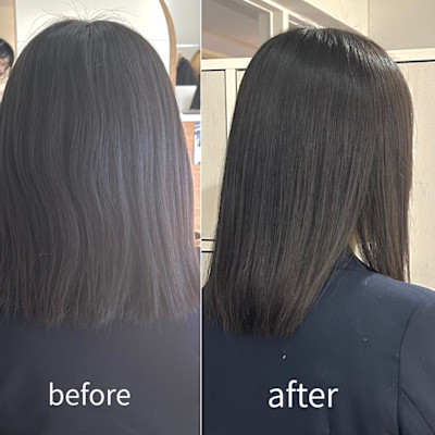 縮毛矯正/ケアストレート/艶髪