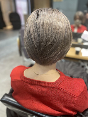 ブリーチ＆ミルクティカラー