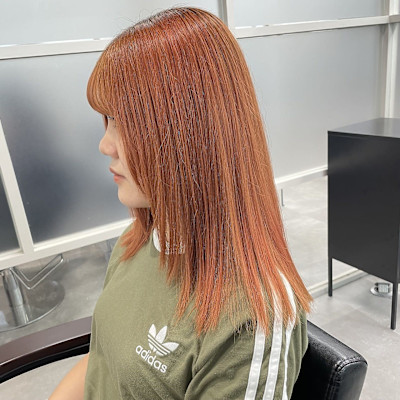 ビビットオレンジカラー