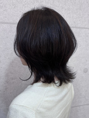 人気◎大人の抜け感ミディアムスタイル