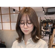 "土橋"大人かわいいくびれミディ×透明感カラー◎