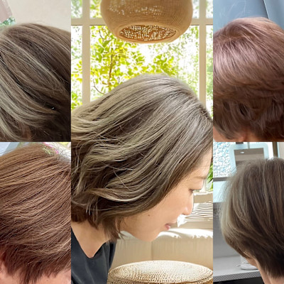 白髪ぶかしカラー