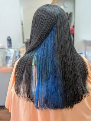 【ロングヘア】1年半ぶりのブリーチで作る。 こっそり楽しむ