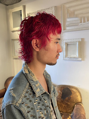 ラフマレット & ビビッドレッド