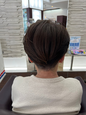  美シルエット大人ハンサムショート 