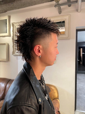 fade mullet フェードマレット