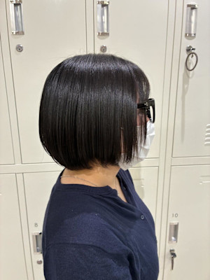 【石川町・元町】艶ボブスタイル