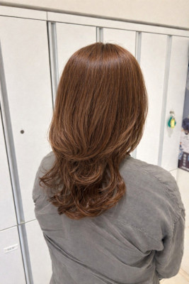 【伊勢原】大人女性のベージュカラー