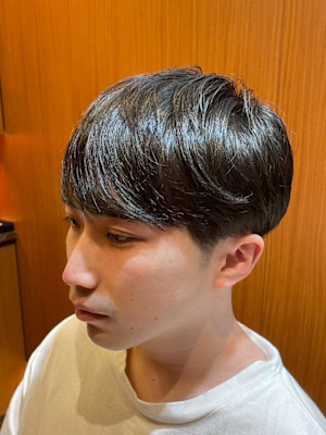 ナチュラルマッシュヘア