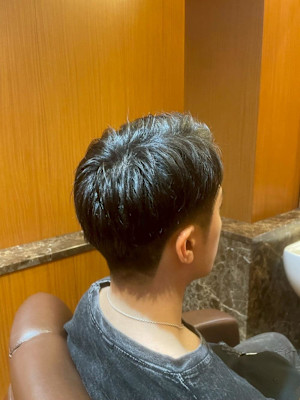 ナチュラルツーブロックスタイル