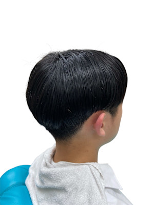 ナチュラルマッシュ×ツーブロック