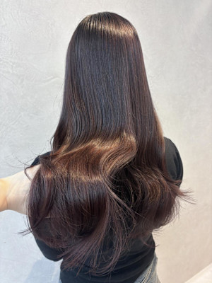 《中島遼香》ラベンダーブラウン/ラベンダーピンク