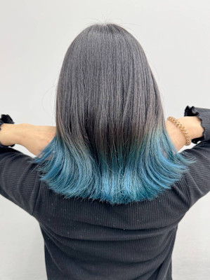 グラデーションブルー